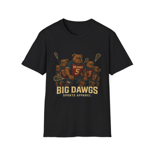 Women's Big Dawgs Sports T-Shirt-Lacrosse Tee