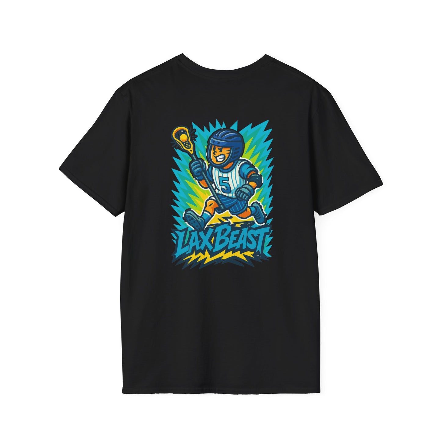 Women's Lacrosse Beast T-Shirt- Front & Back LOGO