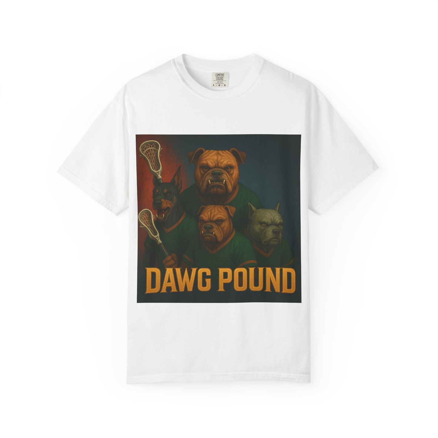 Men's Dawg Pound With Background Graphic Tee