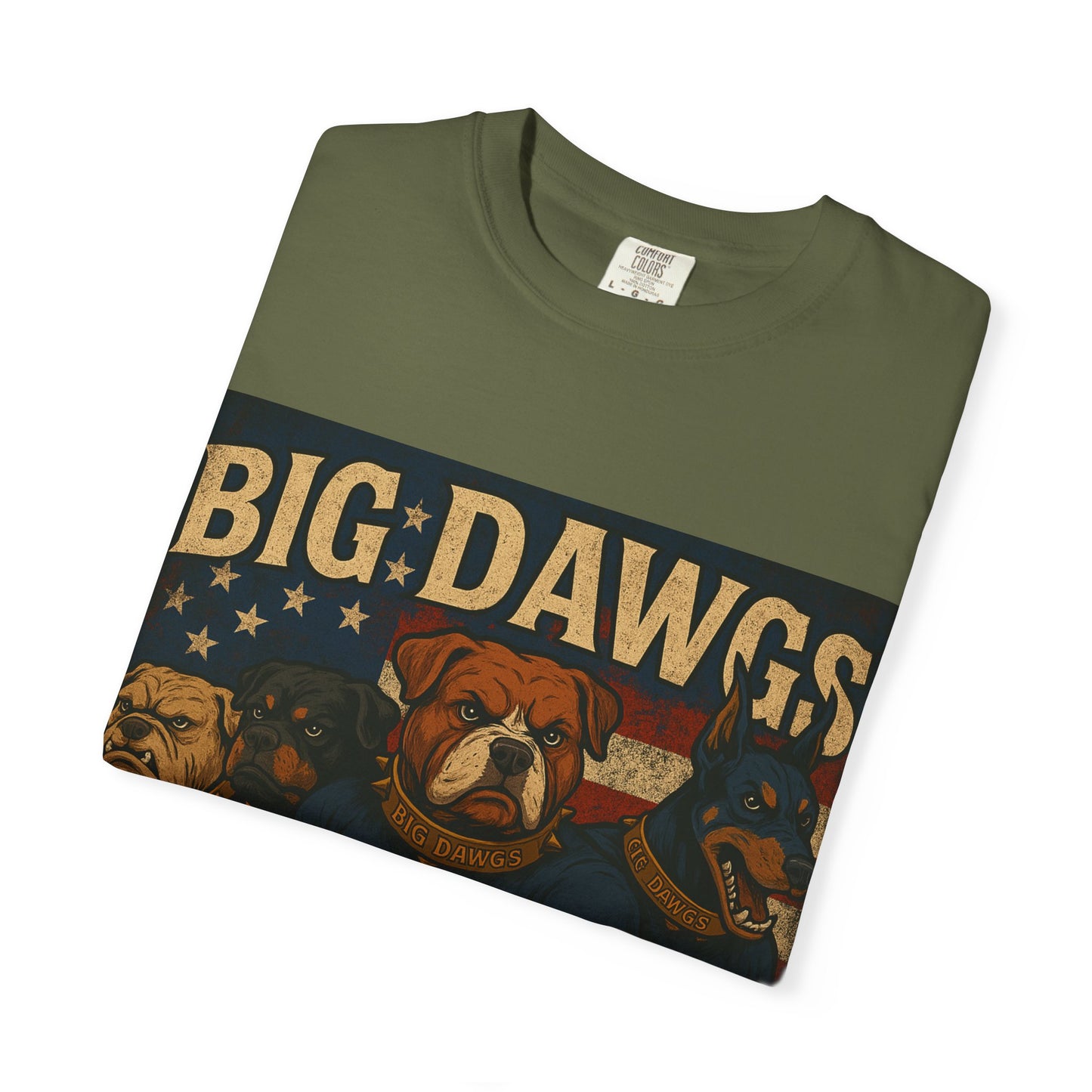 Men's Big Dawgs, Big Hits T-Shirt, Casual Tee