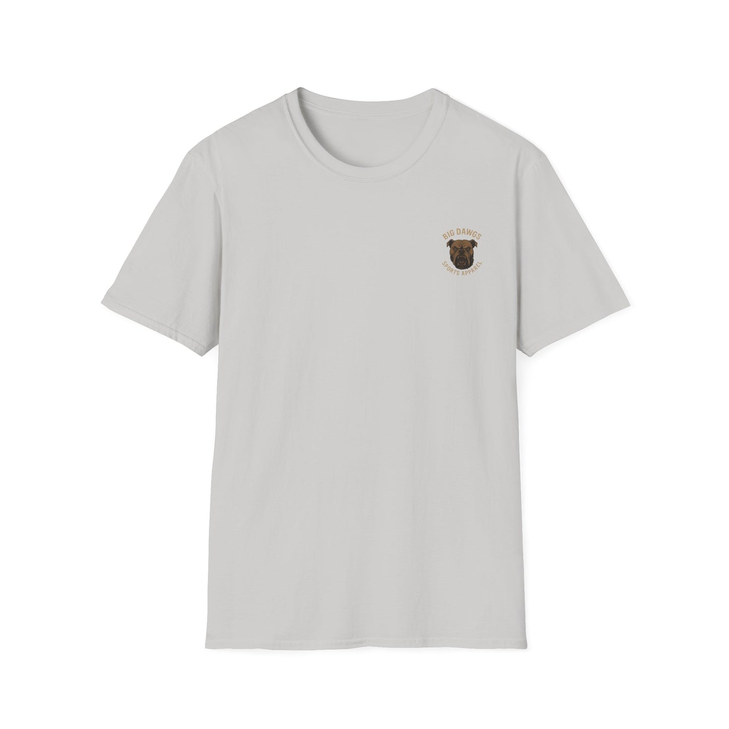 Women's Big Dawgs Sports T-Shirt Front & Back LOGO