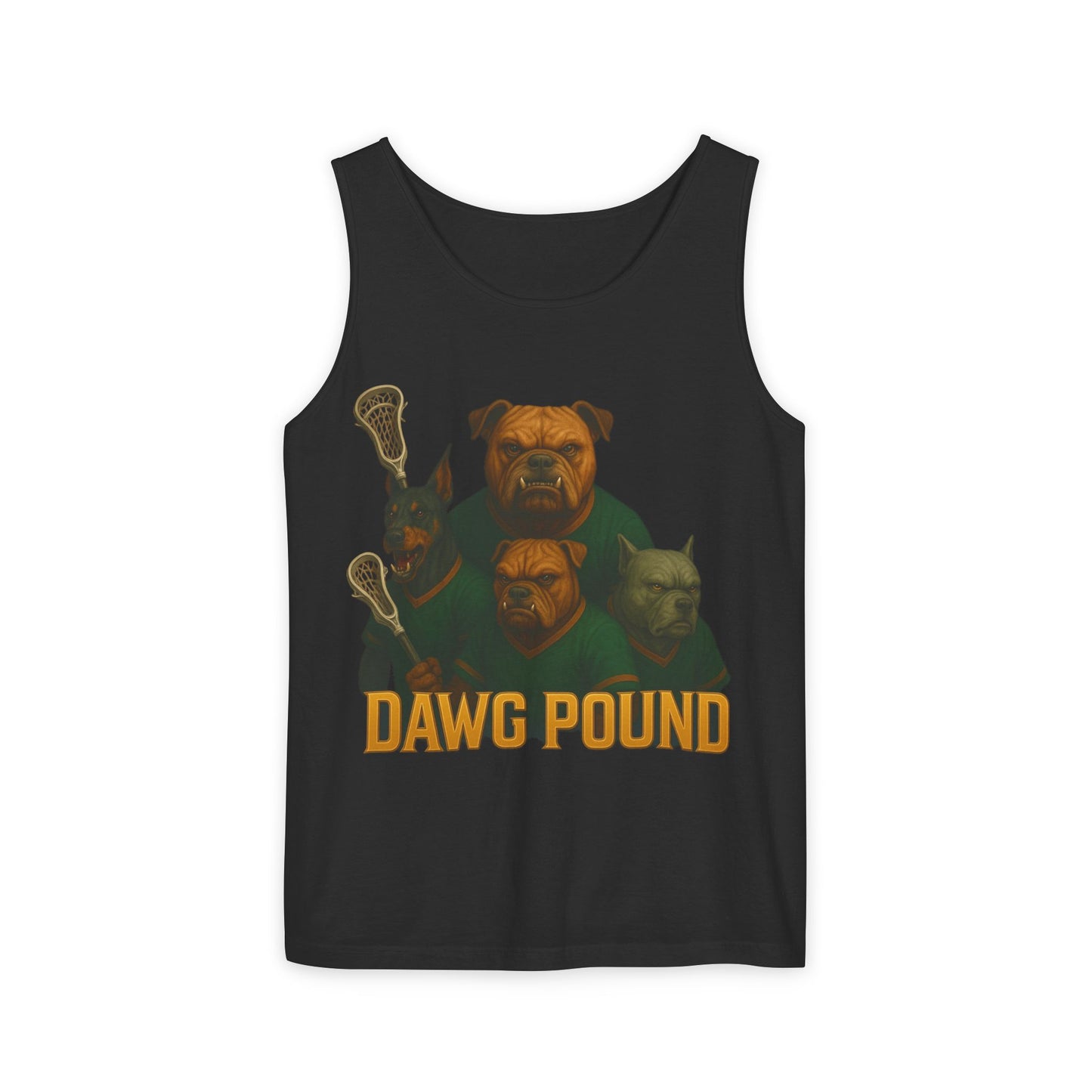 Dawg Pound Men's Tank Top, Graphic T-Shirt, Casual Summer Wear
