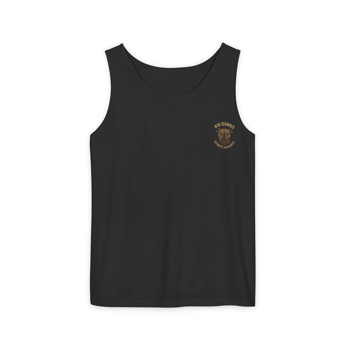 Men's Big Dawgs Sports Apparel Tank Front And Back