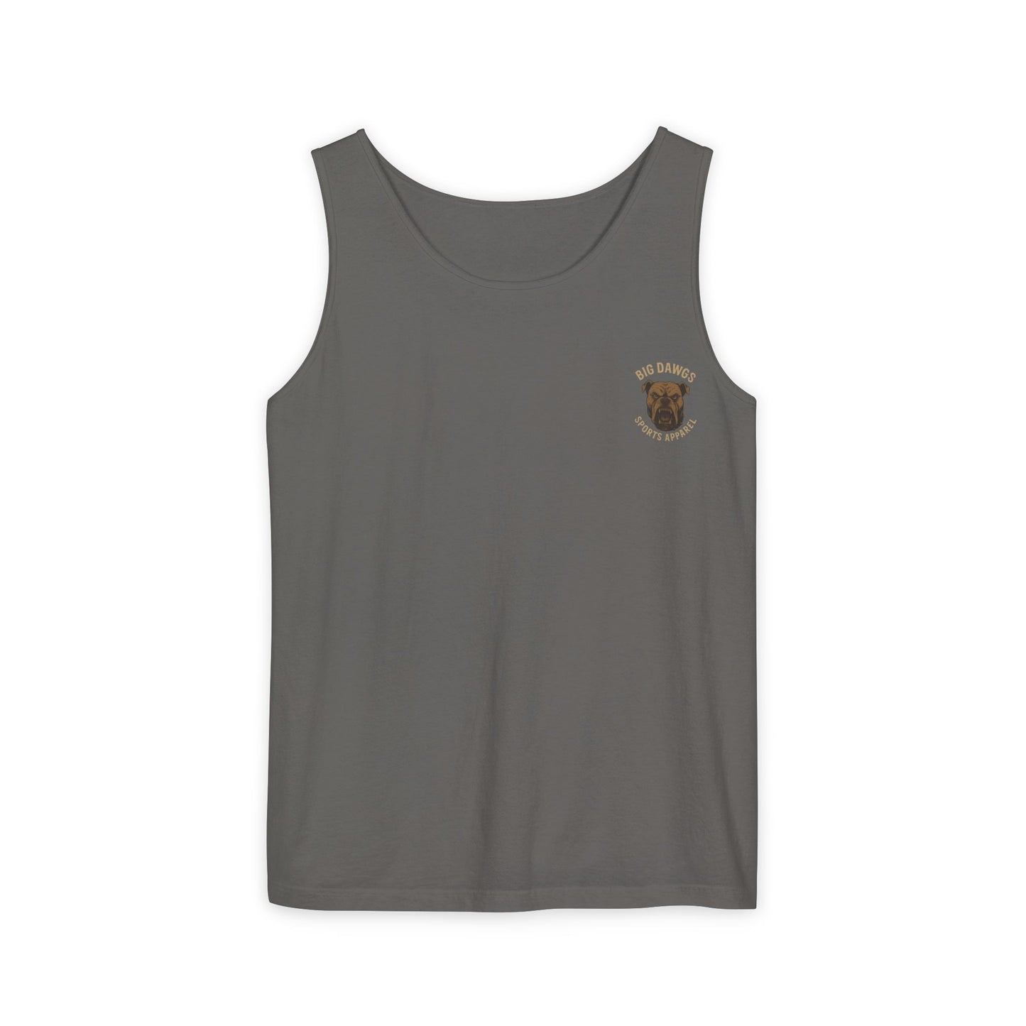 Men's Big Dawgs Sports Apparel Tank Front And Back