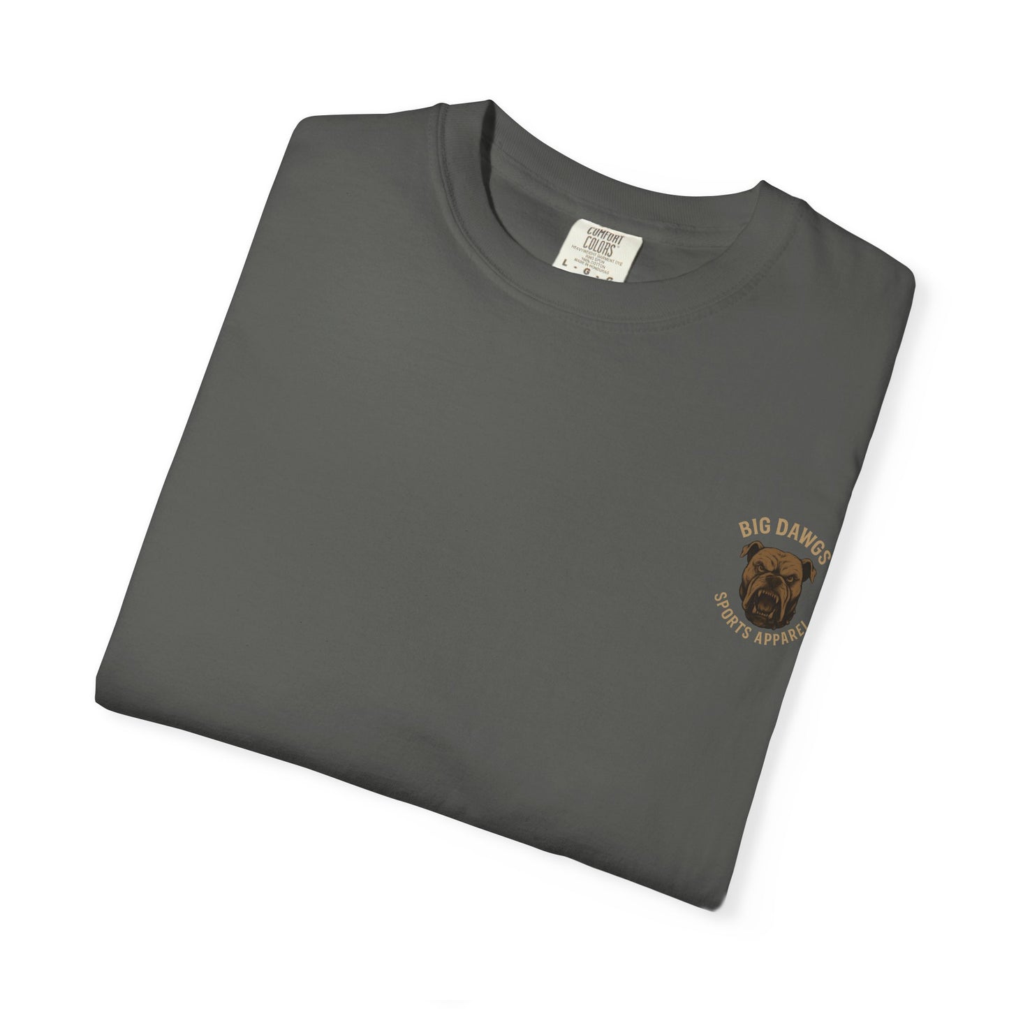 Men's Lacrosse Graphic Tee, Front & Back