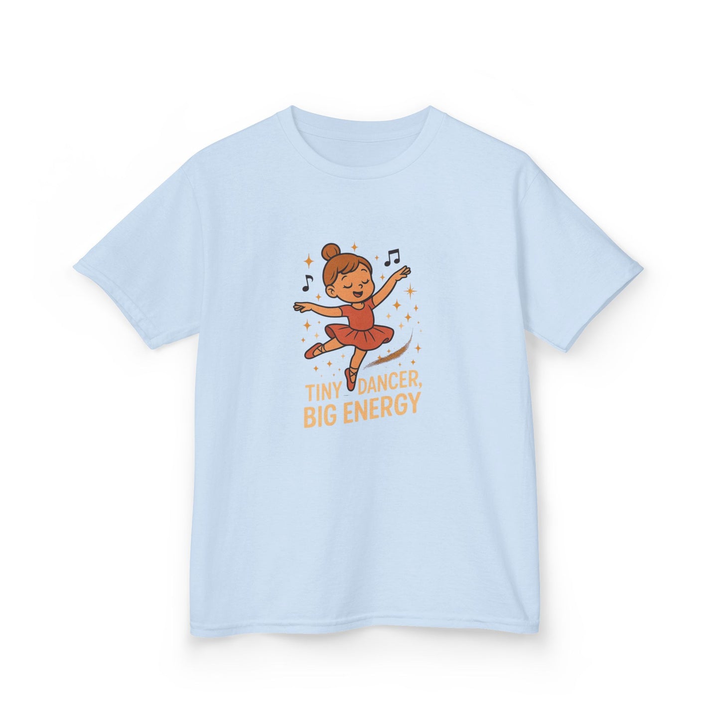 Girls T-shirt- Tiny Dancer Kids Tee - Fun Cotton T-Shirt for Young Dancers