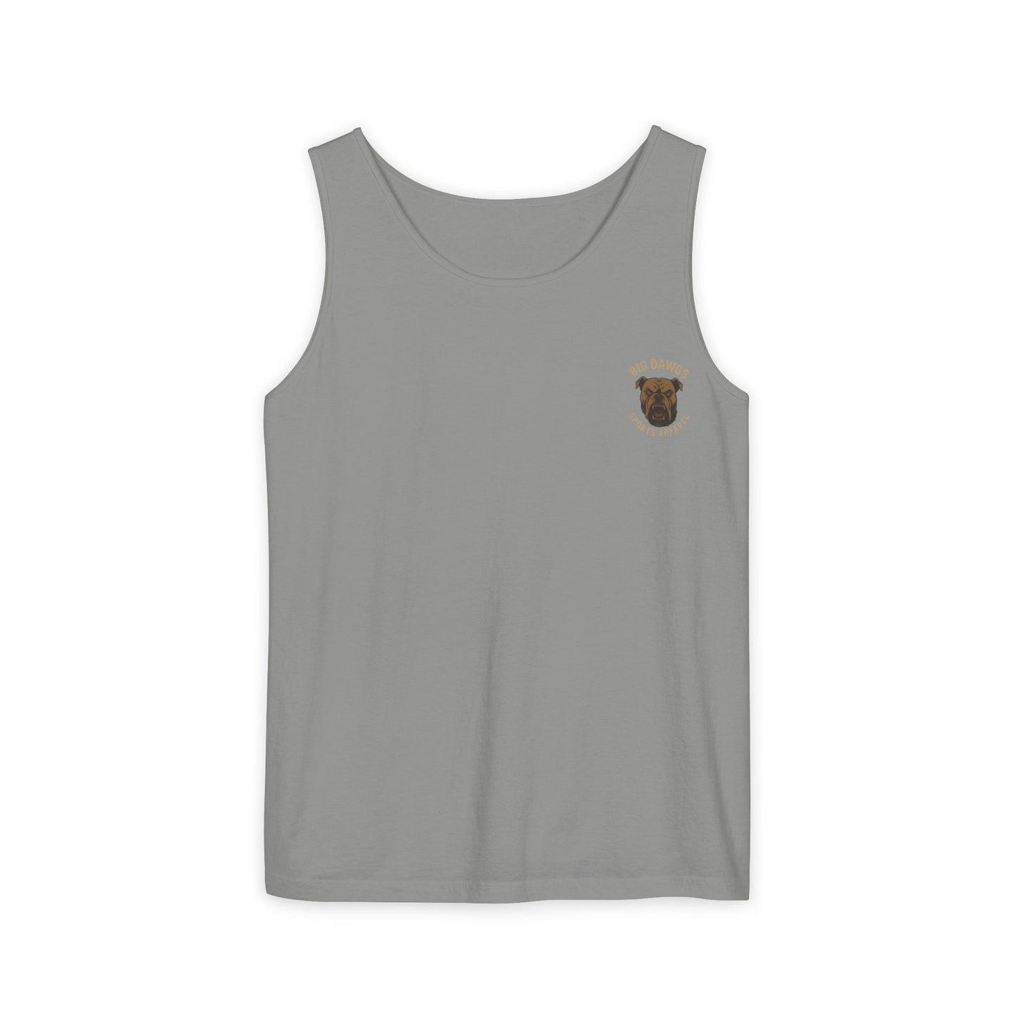 Men's Big Dawgs Sports Apparel Tank Front And Back
