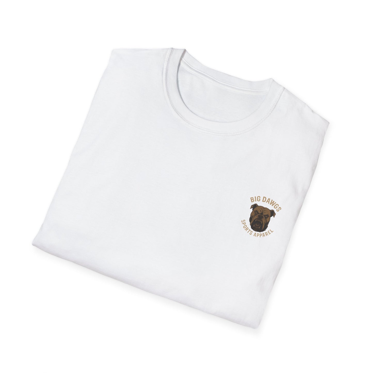 Women's Big Dawgs Sports T-Shirt Front & Back LOGO