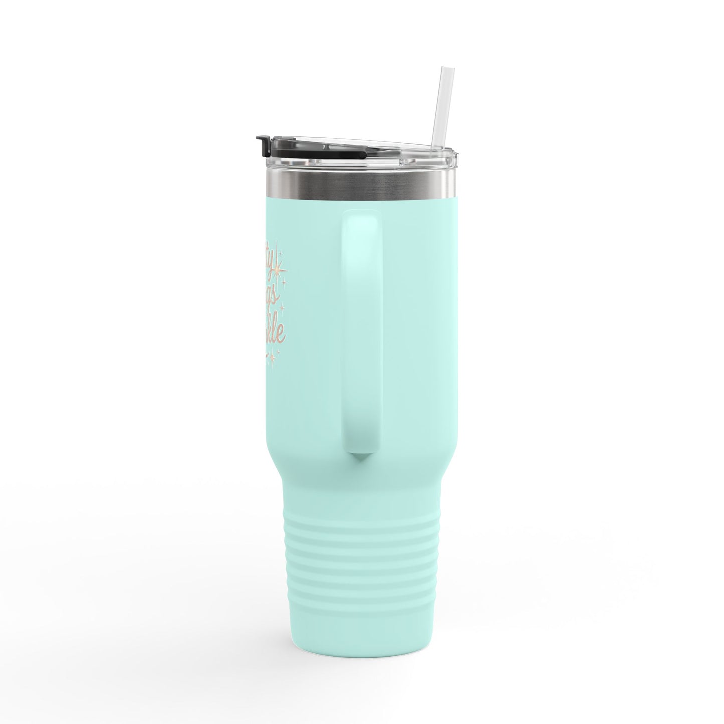 Insulated Travel Mug - 40oz, Pretty Things Sparkle Travel Cup, Perfect for Coffee Lovers, Gift for Birthdays and Holidays, [...]