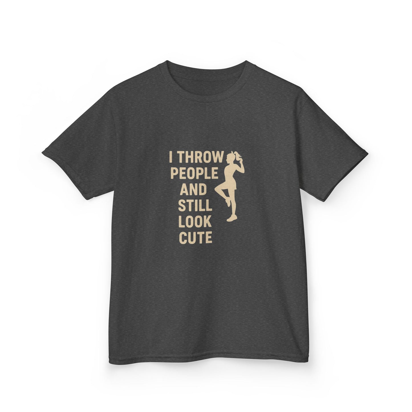 Kid Cheer- I Throw People And Still Look Cute T-Shirt