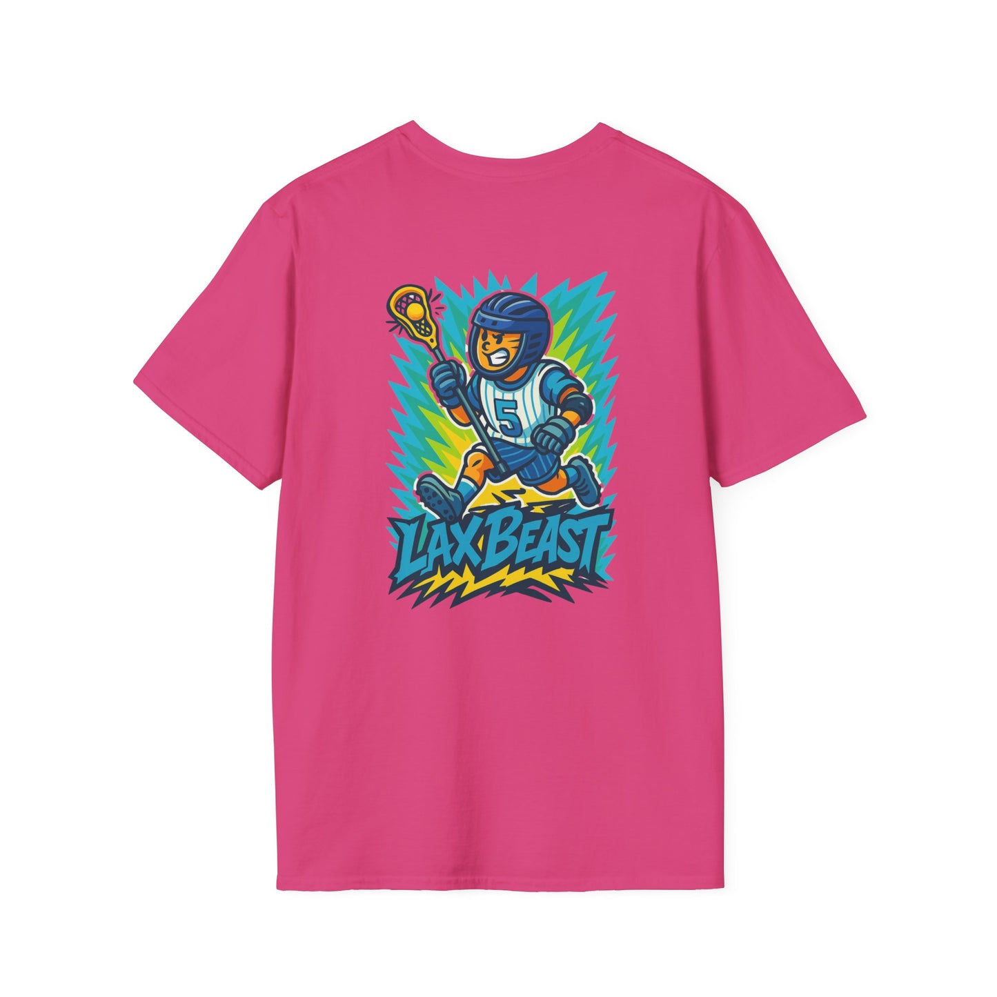 Women's Lacrosse Beast T-Shirt- Front & Back LOGO