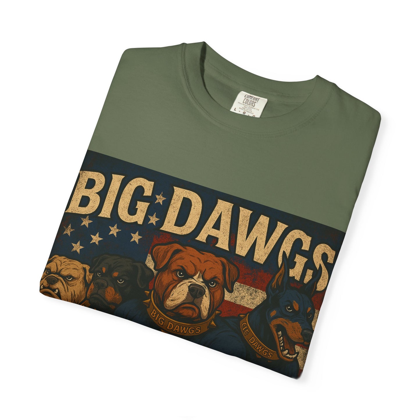 Men's Big Dawgs, Big Hits T-Shirt, Casual Tee