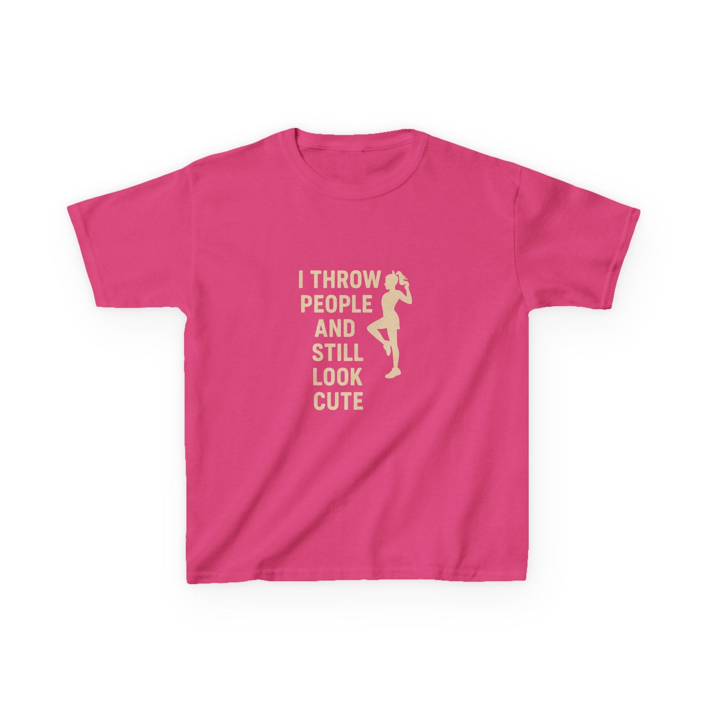 Kid Cheer- I Throw People And Still Look Cute T-Shirt