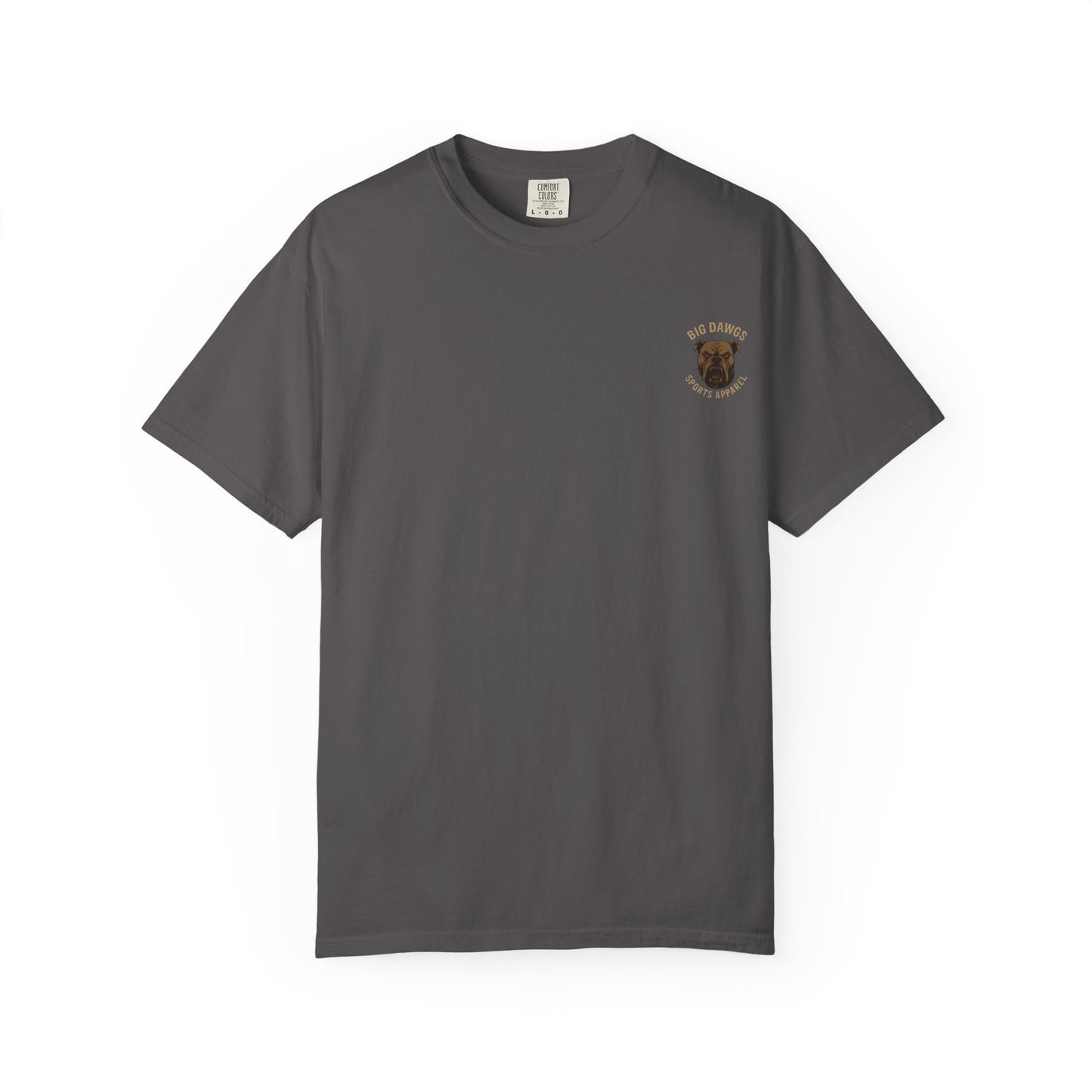 Men's Lacrosse Graphic Tee, Front & Back