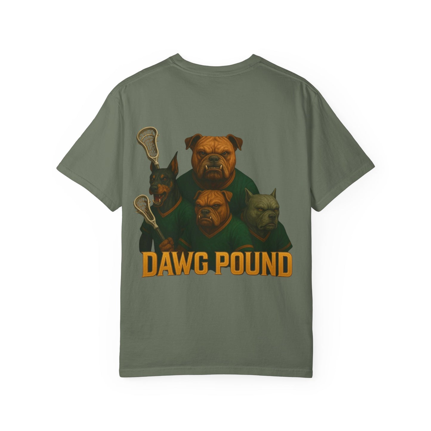 Men's Dawg Pound T-Shirt, Front & Back LOGO