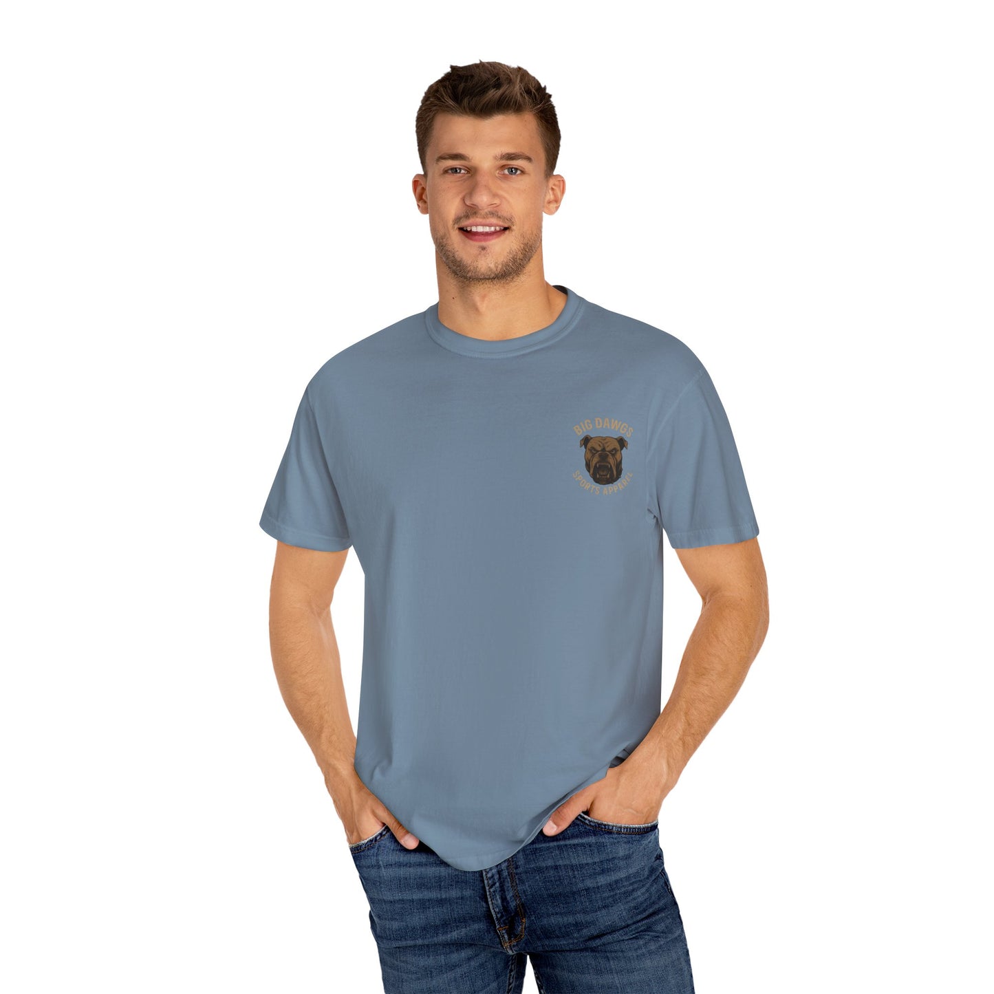 Men's T-shirt with Lax Beast Design- Front & Back