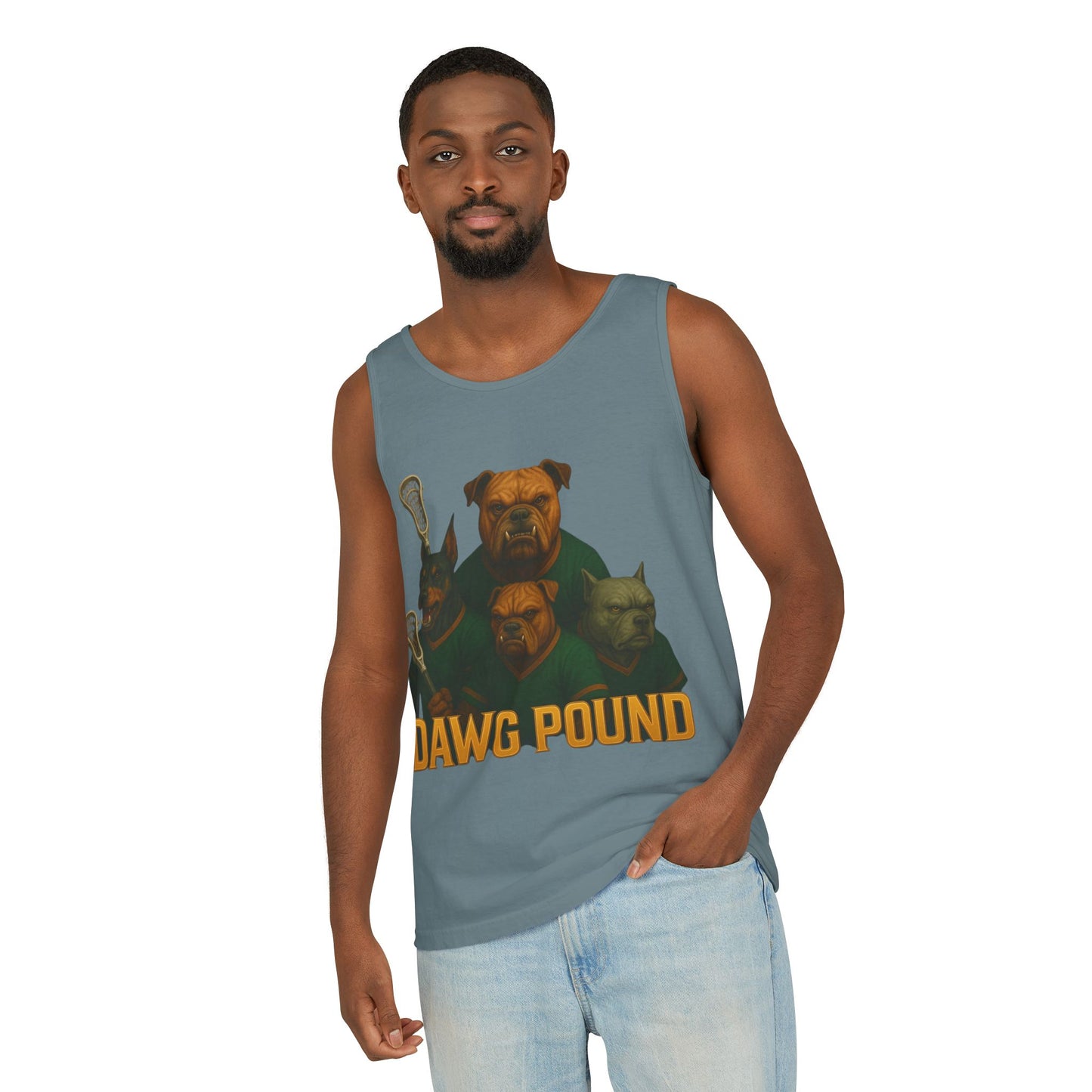 Dawg Pound Men's Tank Top, Graphic T-Shirt, Casual Summer Wear