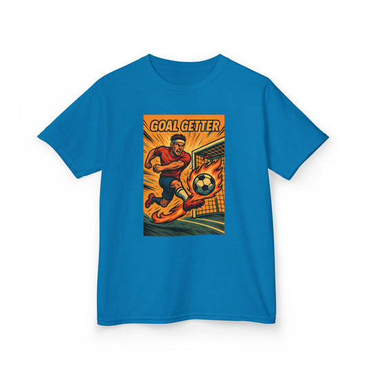 Unisex Soccer Kids Tee, Goal Getter T-Shirt