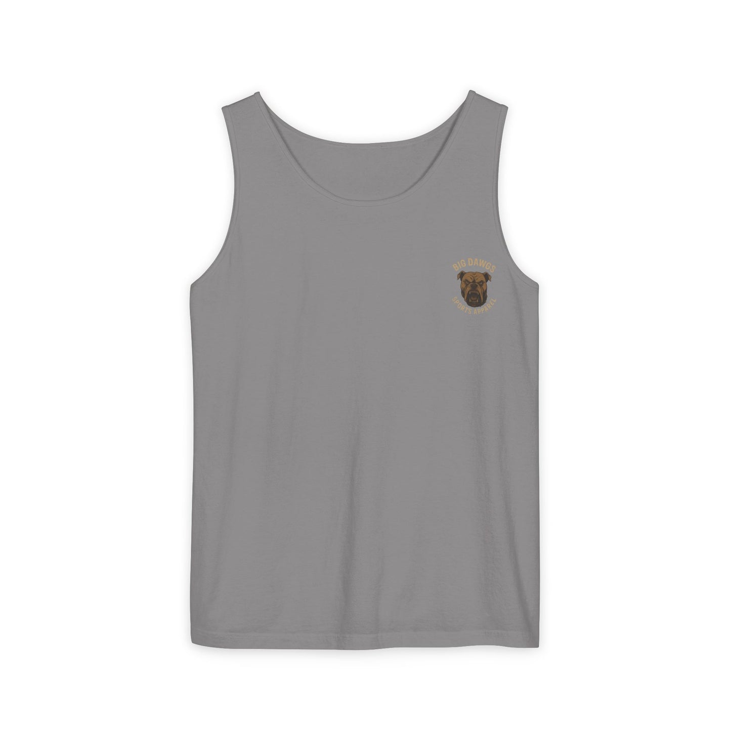 Men's Big Dawgs Sports Apparel Tank Front And Back