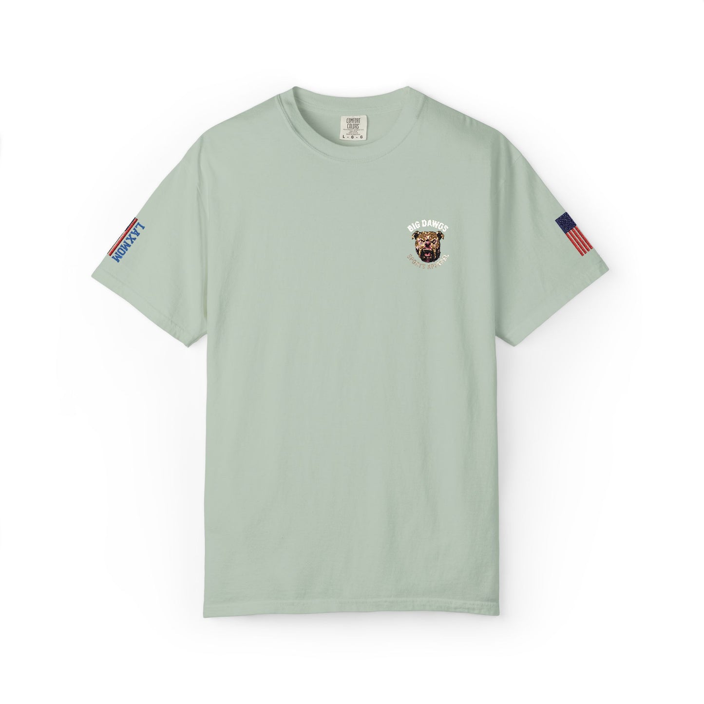 Women's- LaxMom-Logo Tee-  Embroidery Stitching