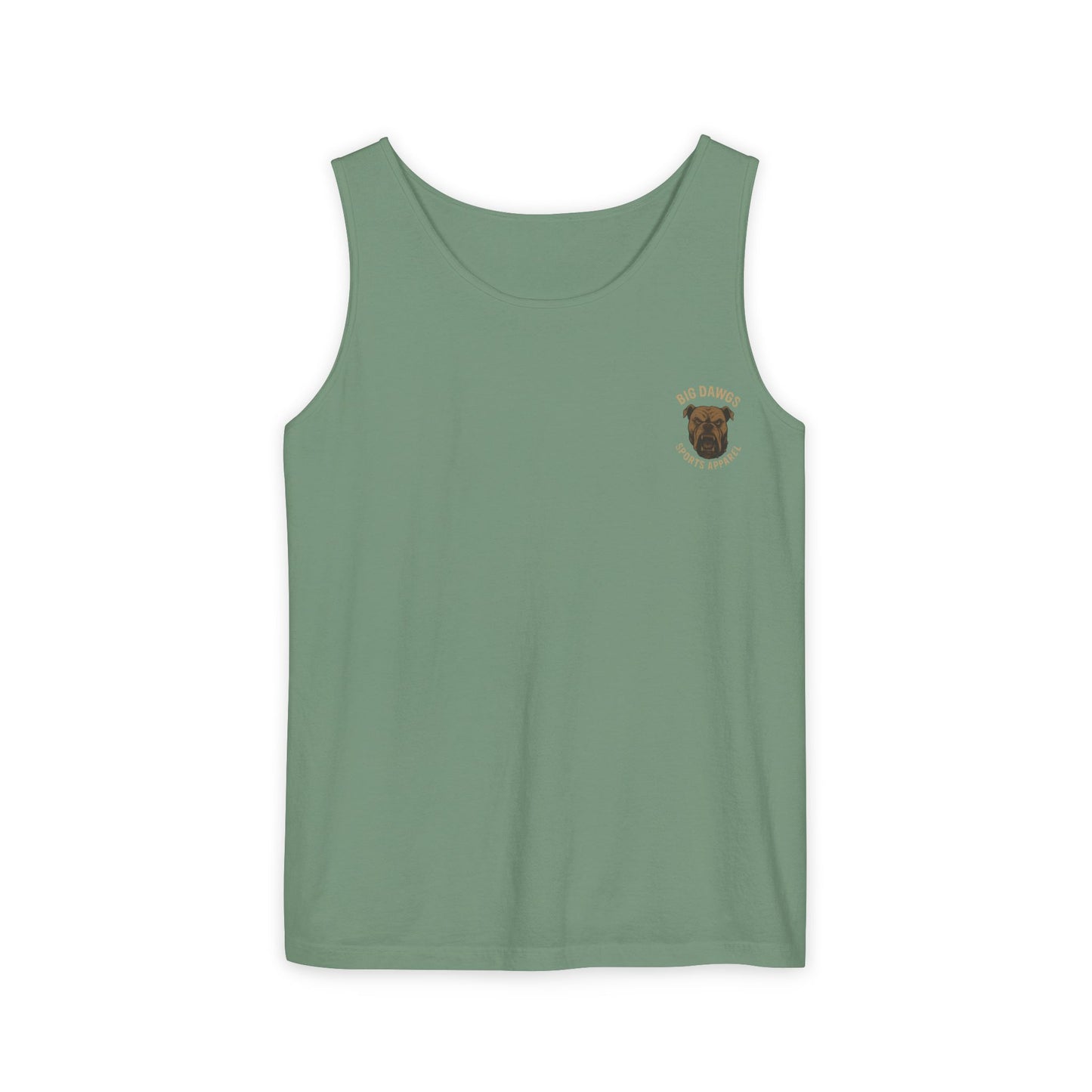 Men's Big Dawgs Sports Apparel Tank Front And Back