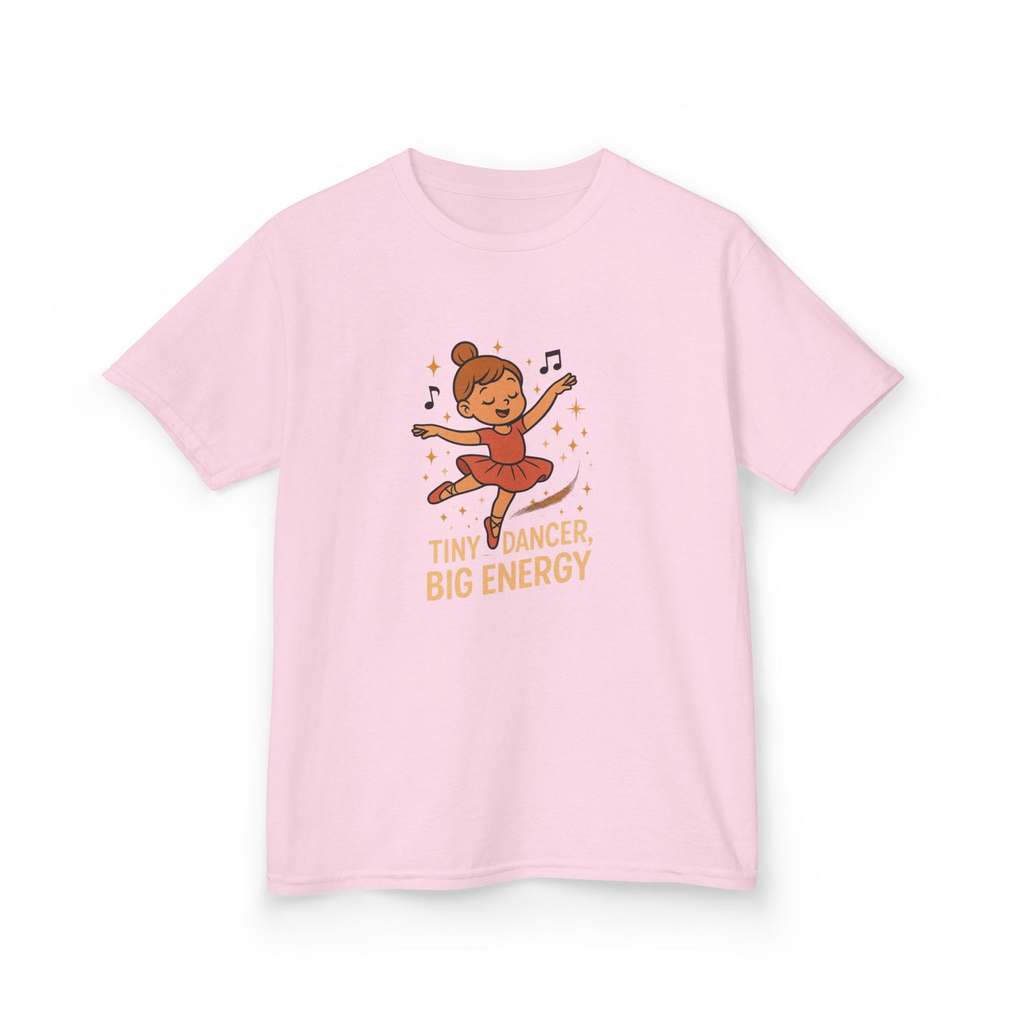 Girls T-shirt- Tiny Dancer Kids Tee - Fun Cotton T-Shirt for Young Dancers
