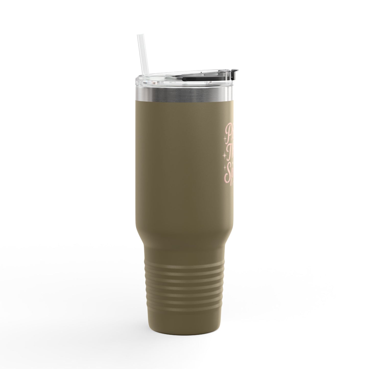 Insulated Travel Mug - 40oz, Pretty Things Sparkle Travel Cup, Perfect for Coffee Lovers, Gift for Birthdays and Holidays, [...]