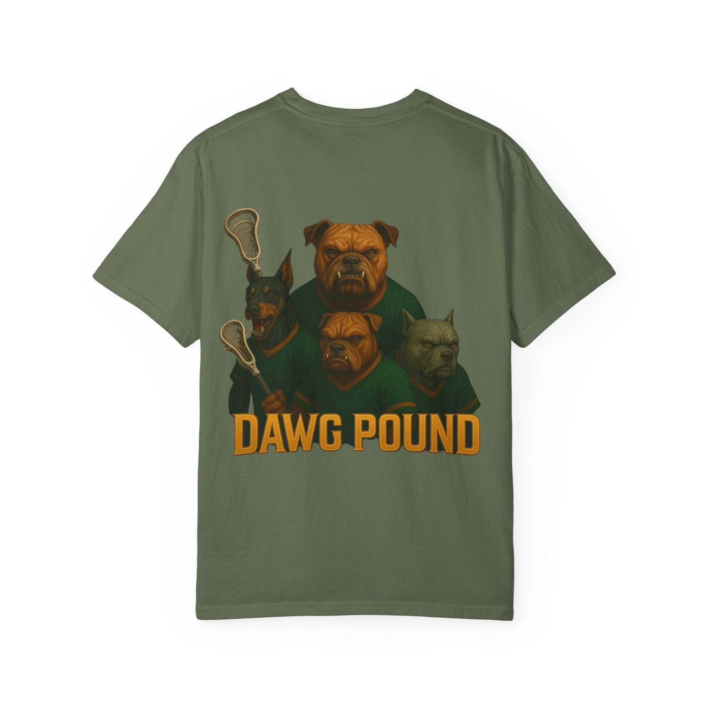 Men's Dawg Pound T-Shirt, Front & Back LOGO