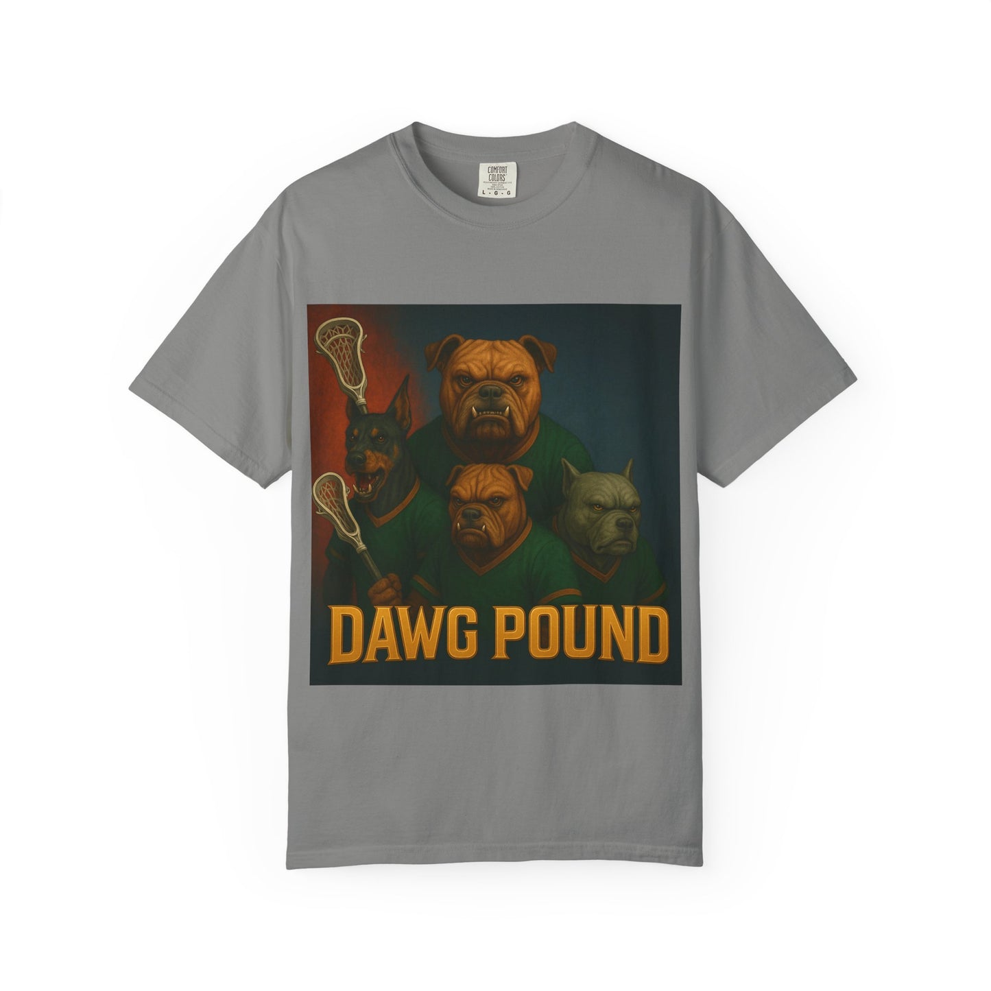 Men's Dawg Pound With Background Graphic Tee