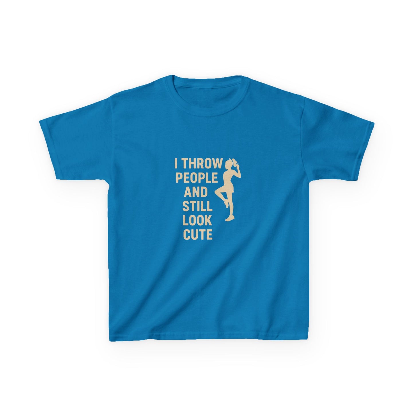 Kid Cheer- I Throw People And Still Look Cute T-Shirt