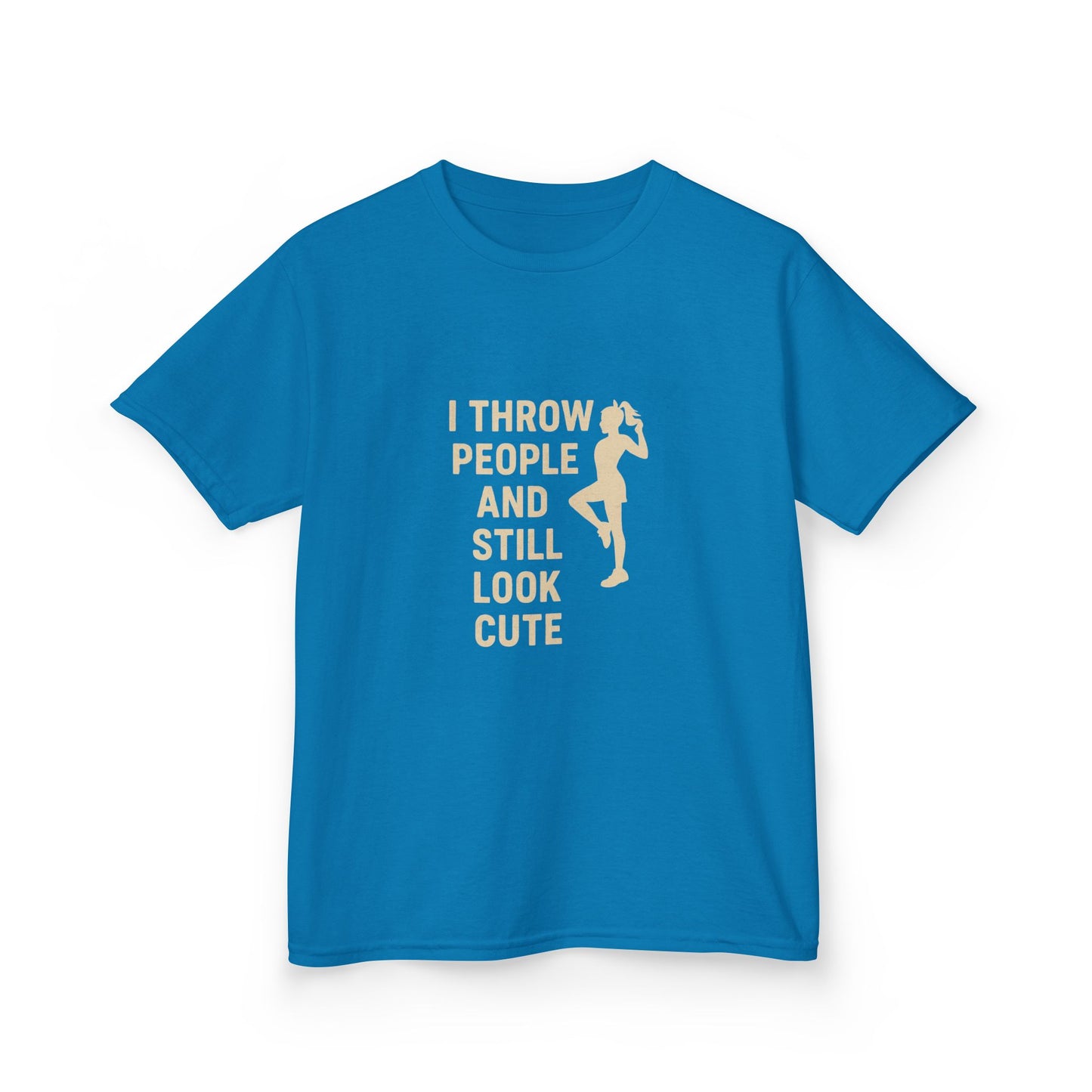 Kid Cheer- I Throw People And Still Look Cute T-Shirt
