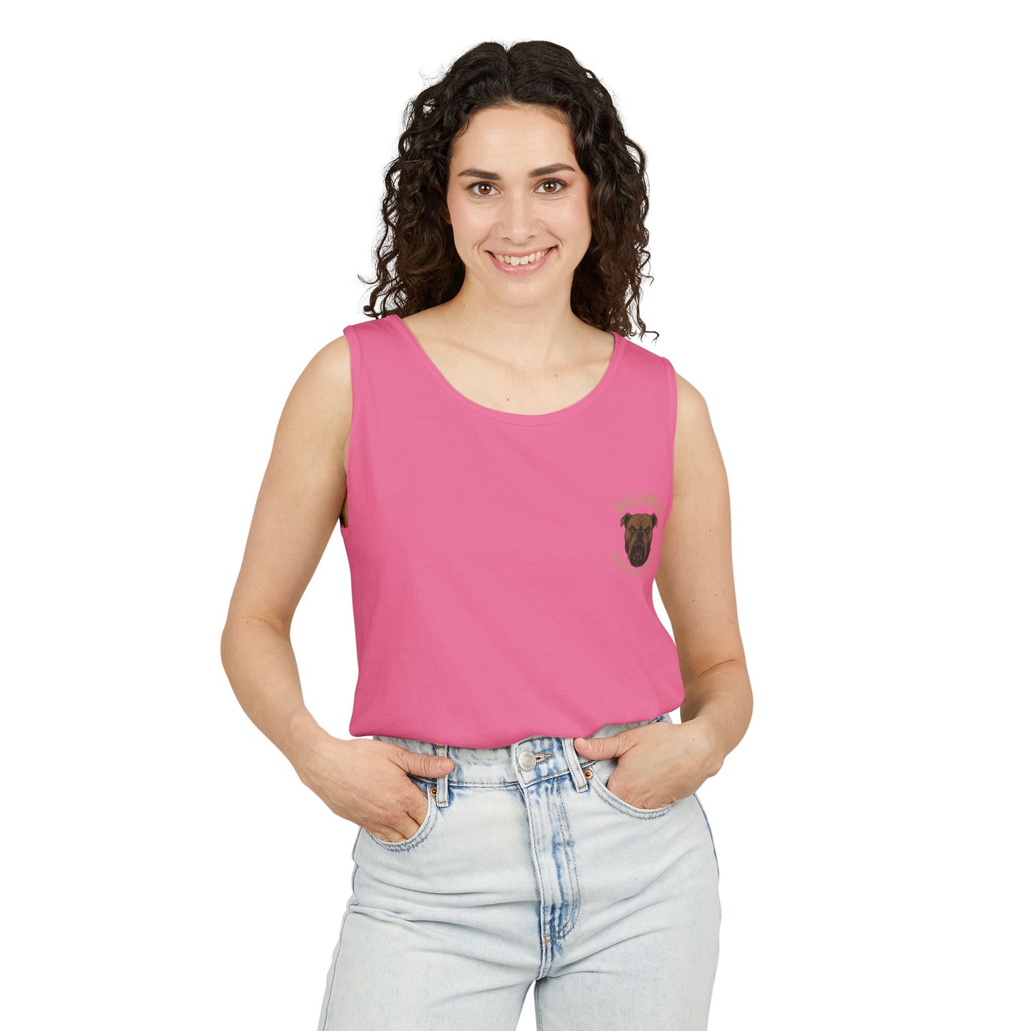 women's Lacrosse Tank Top, Front & Back