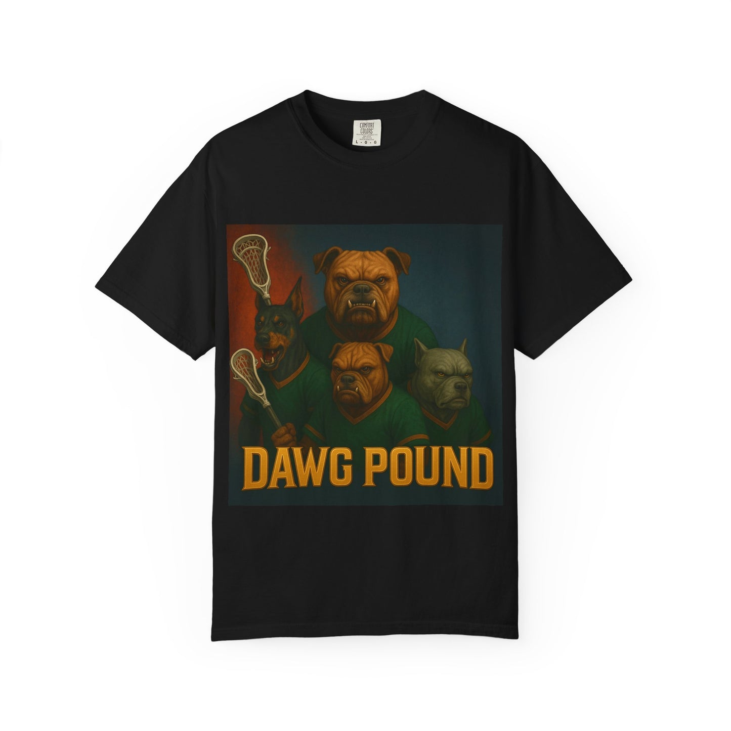 Men's Dawg Pound With Background Graphic Tee