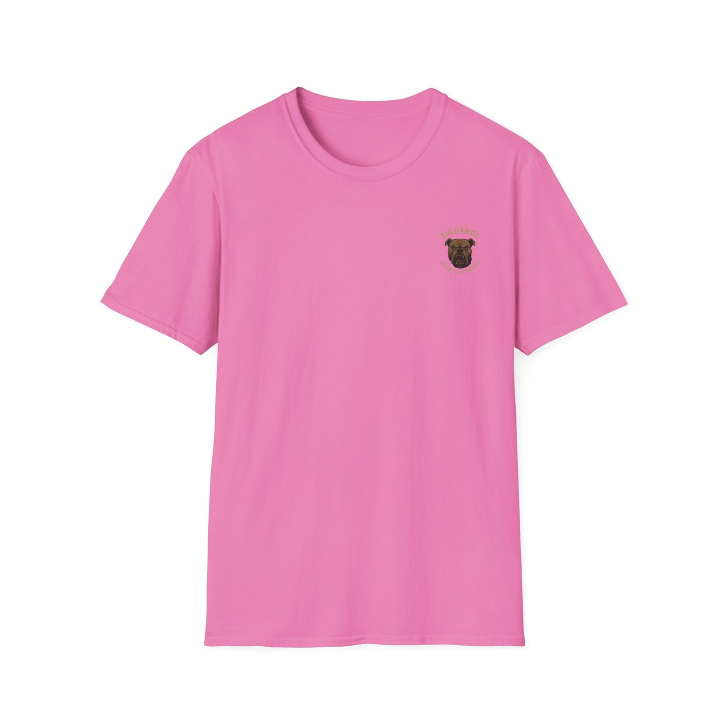 Women's Big Dawgs Sports T-Shirt Front & Back LOGO