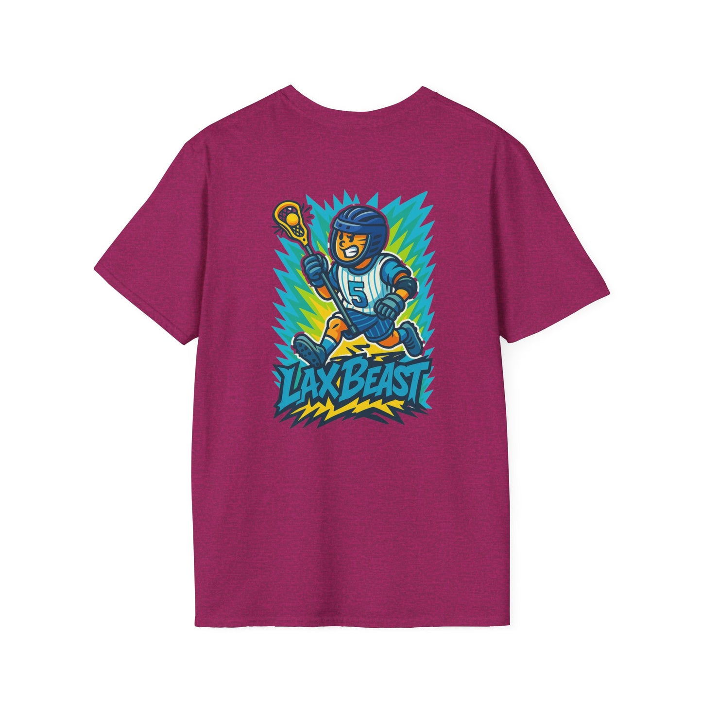 Women's Lacrosse Beast T-Shirt- Front & Back LOGO