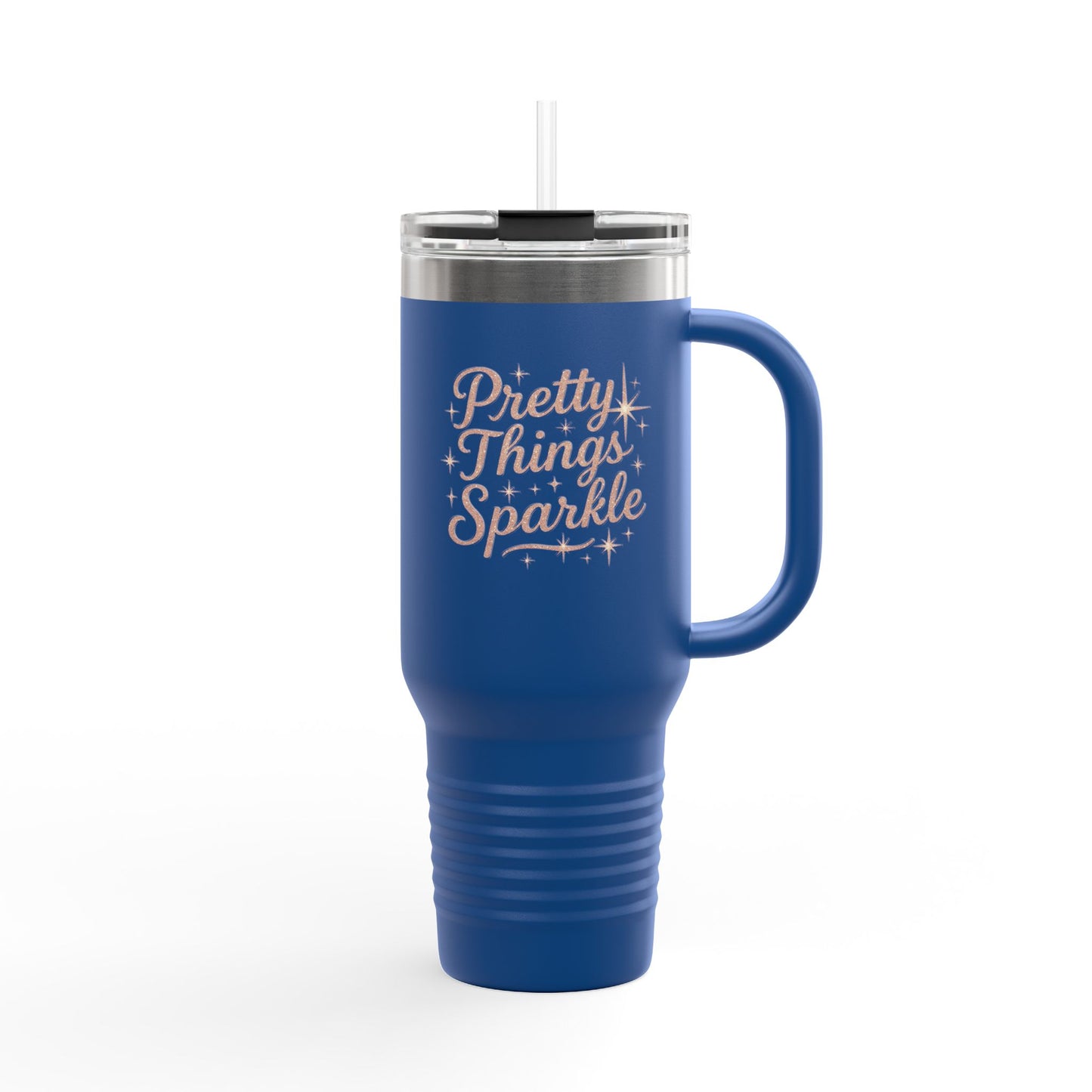 Insulated Travel Mug - 40oz, Pretty Things Sparkle Travel Cup, Perfect for Coffee Lovers, Gift for Birthdays and Holidays, [...]