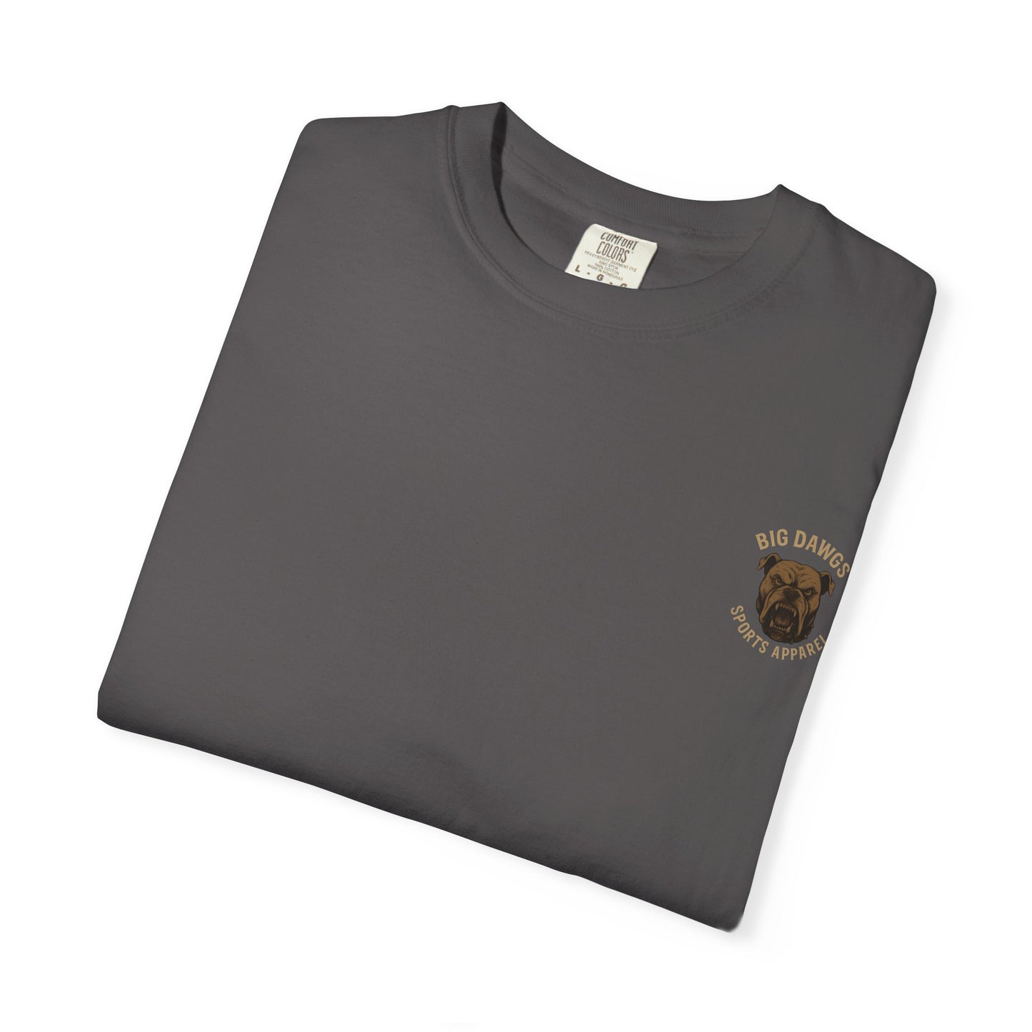 Men's Lacrosse Graphic Tee, Front & Back