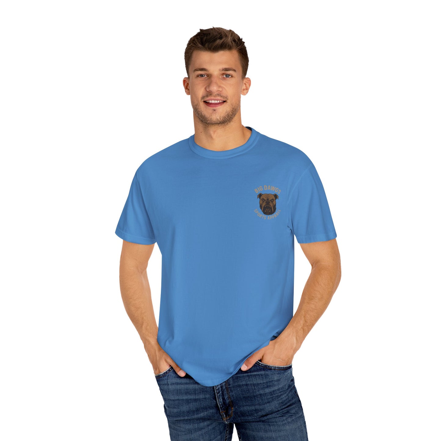 Men's T-shirt with Lax Beast Design- Front & Back