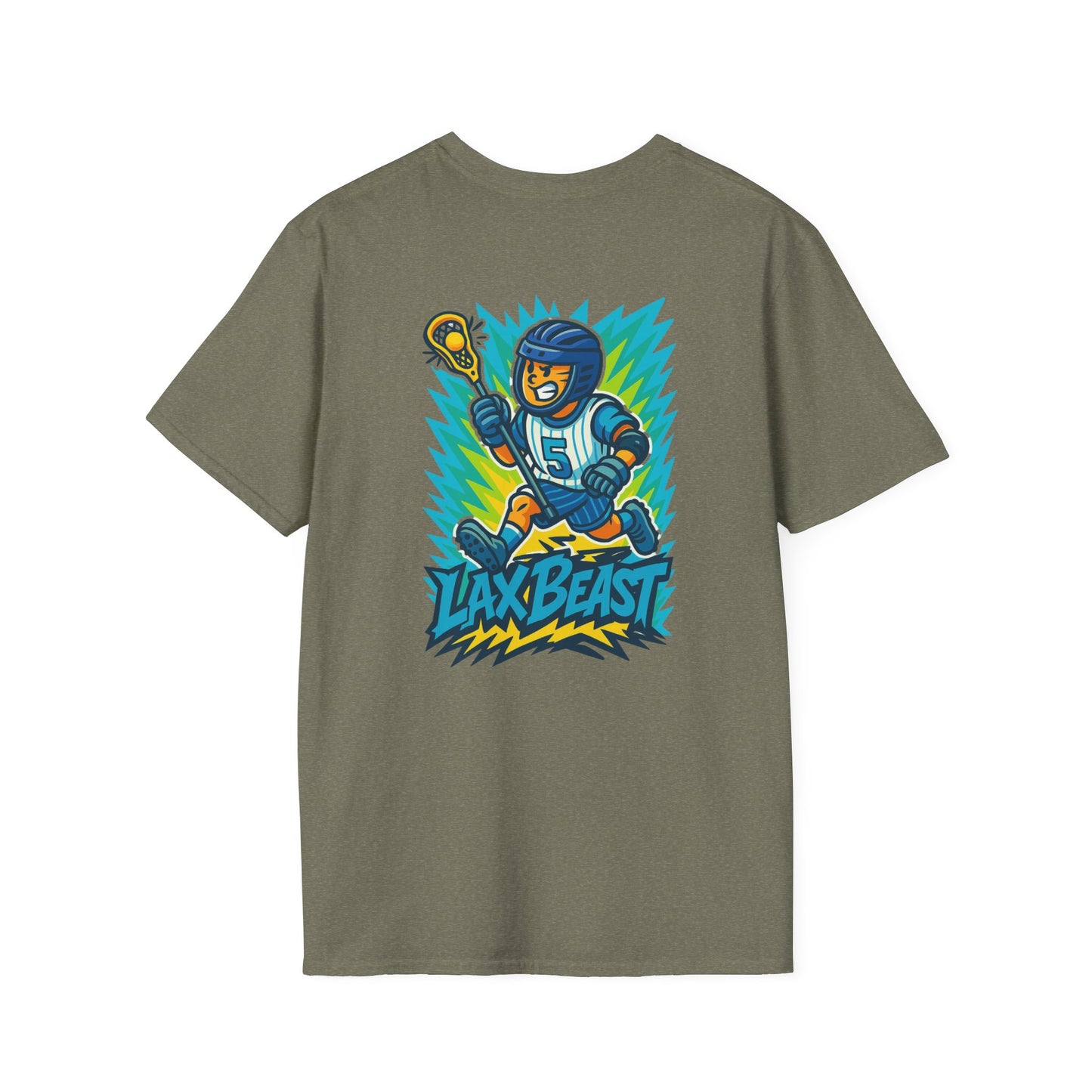Women's Lacrosse Beast T-Shirt- Front & Back LOGO