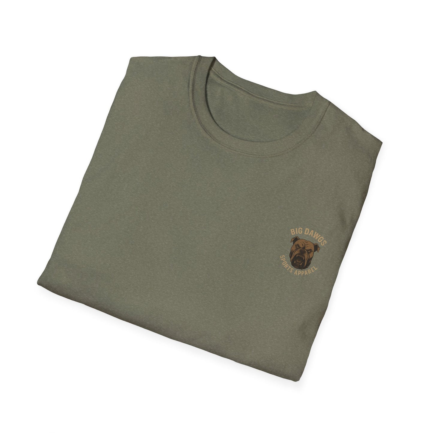 Women's Big Dawgs Sports T-Shirt Front & Back LOGO