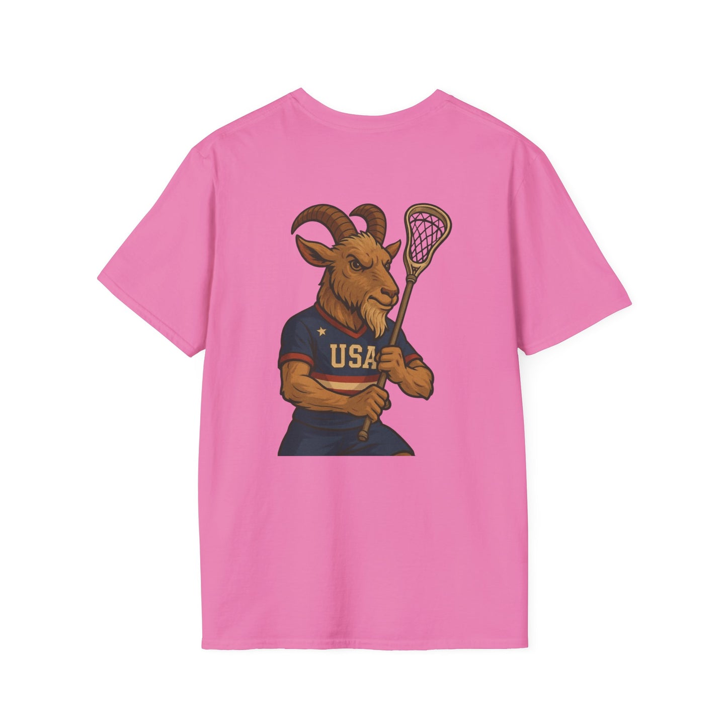 Women's USA Lacrosse Graphic Softstyle T-Shirt, Perfect for Sports Fans