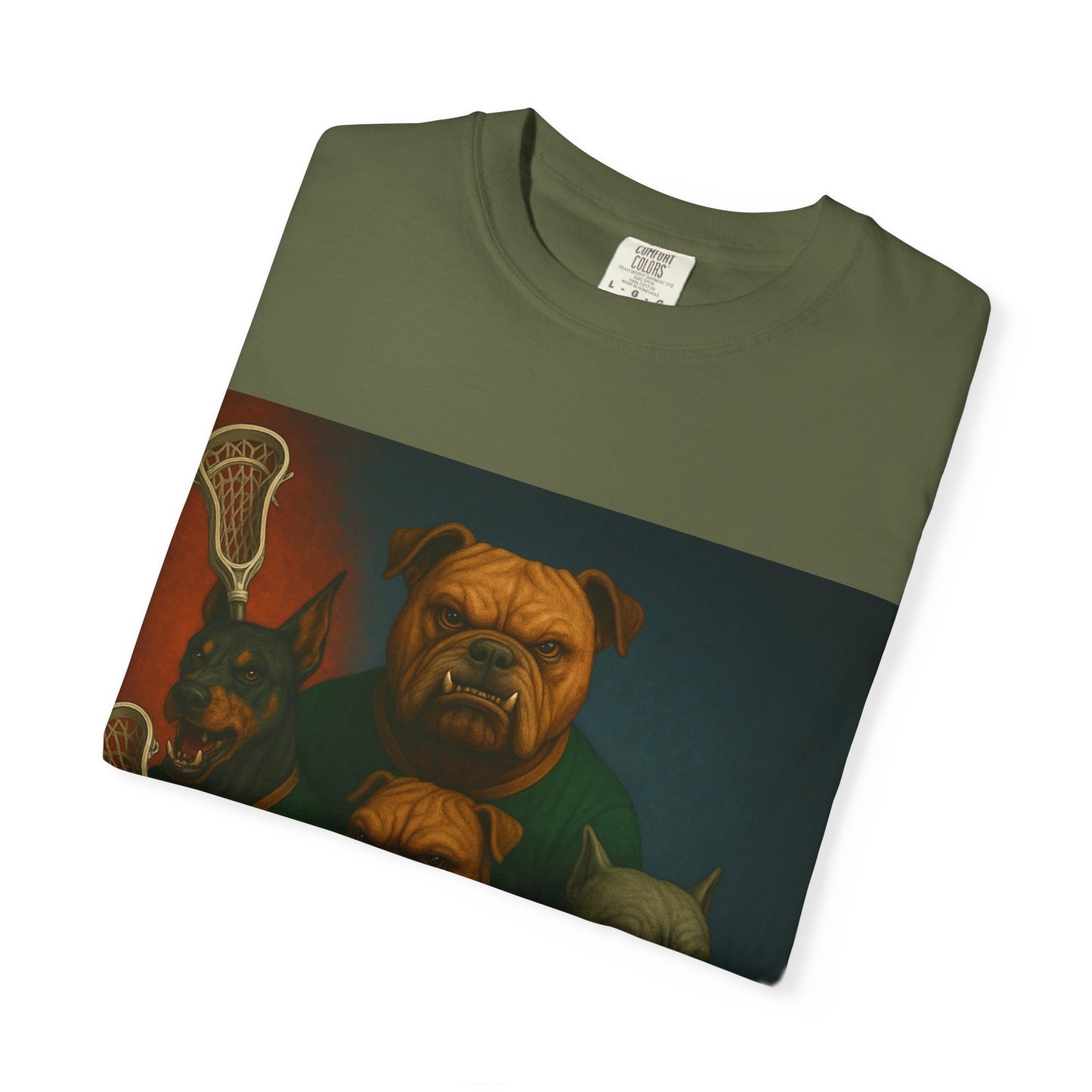 Men's Dawg Pound With Background Graphic Tee