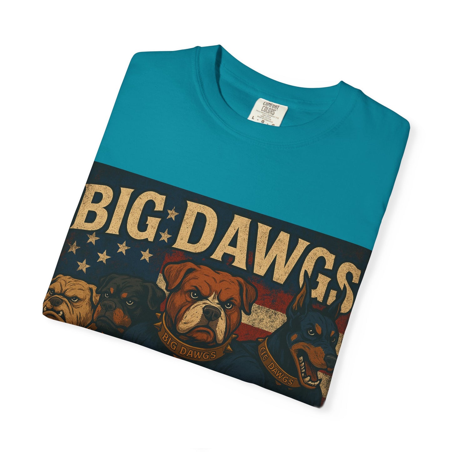 Men's Big Dawgs, Big Hits T-Shirt, Casual Tee