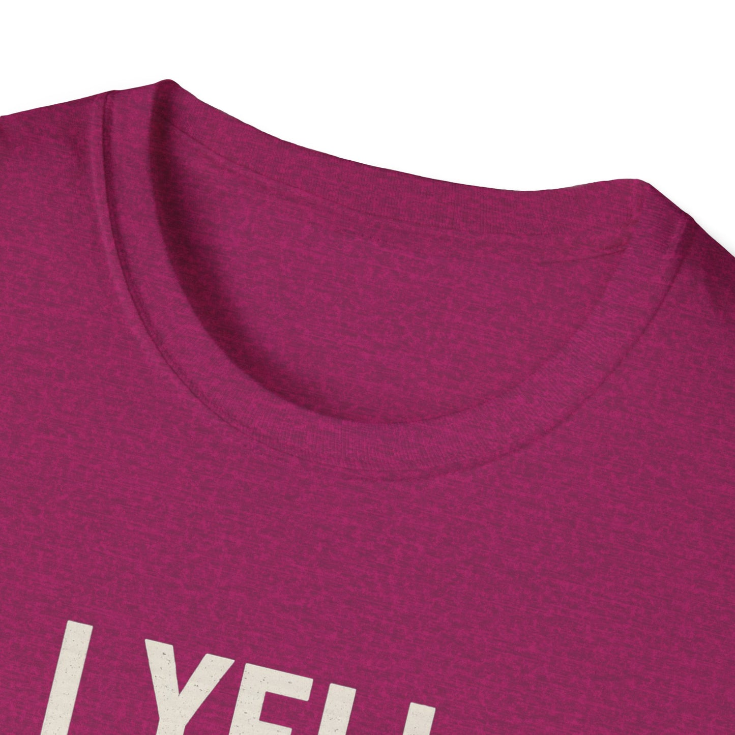 Women's Lacrosse T-Shirt - I Yell Because I Care