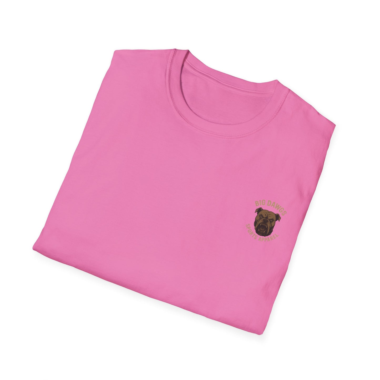 Women's Big Dawgs Sports T-Shirt Front & Back LOGO
