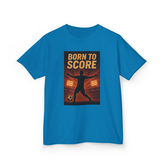 Unisex Soccer-  Born to Score, Athletic Shirt, Youth Sports Apparel