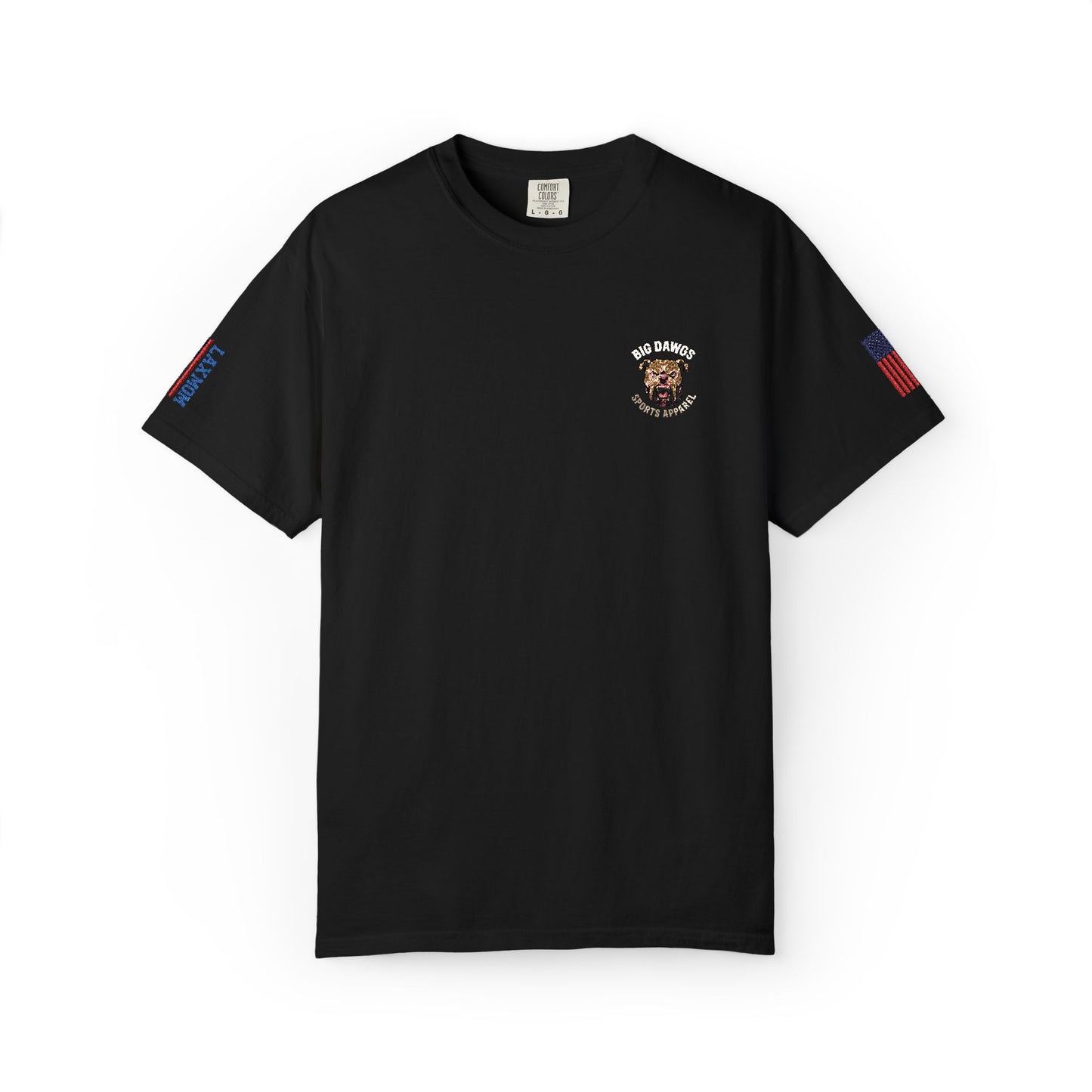 Women's- LaxMom-Logo Tee-  Embroidery Stitching