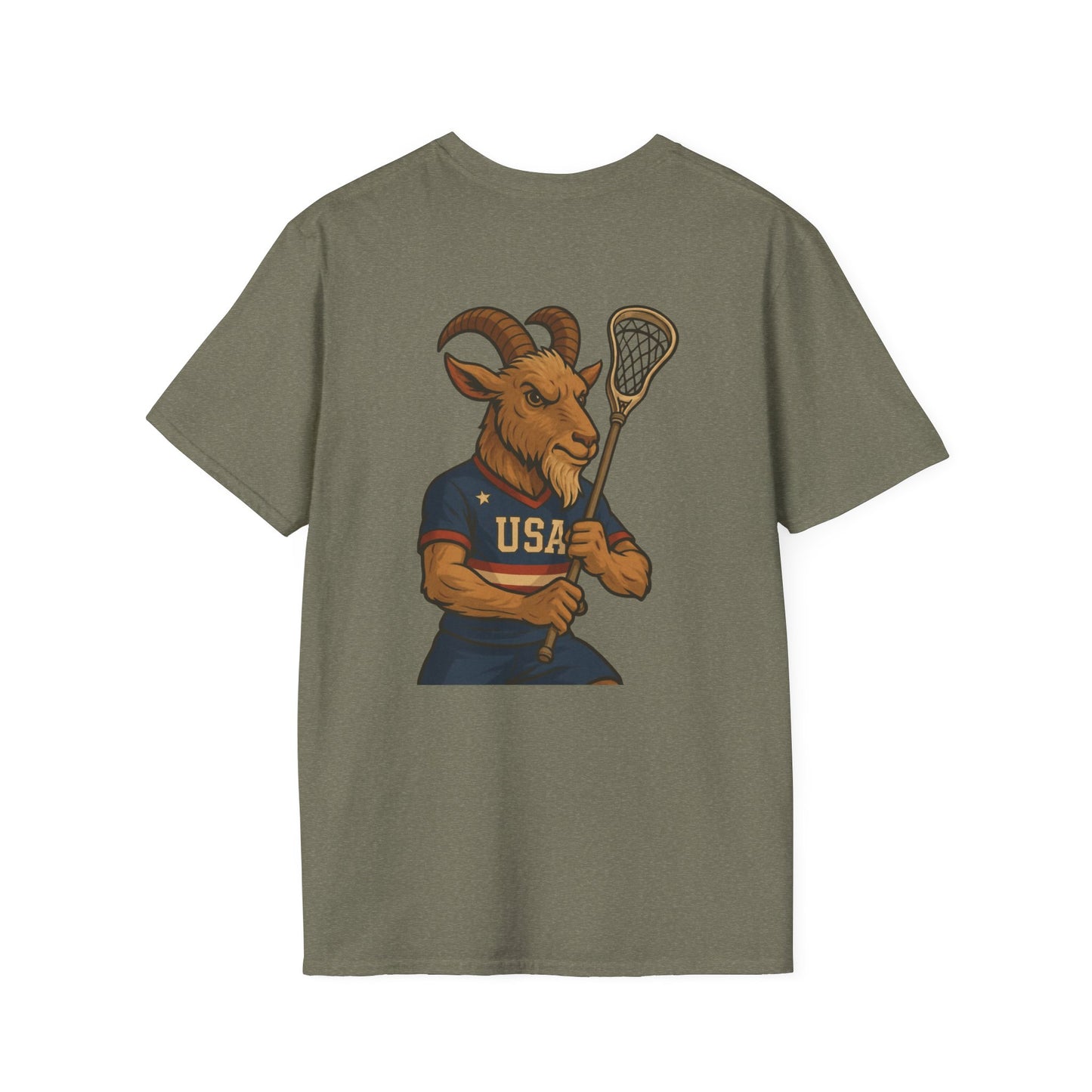 Women's USA Lacrosse Graphic Softstyle T-Shirt, Perfect for Sports Fans