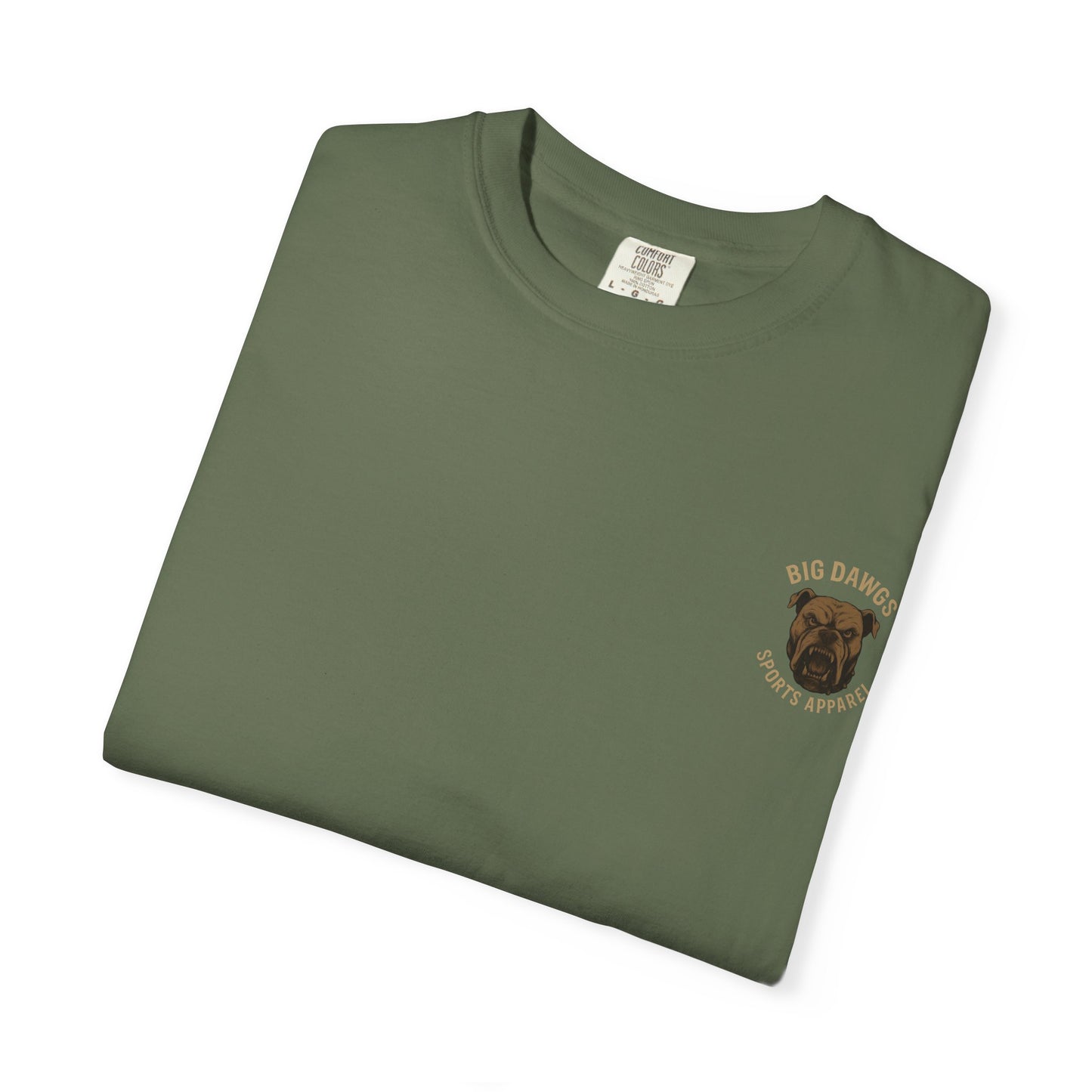 Men's Dawg Pound T-Shirt, Front & Back LOGO