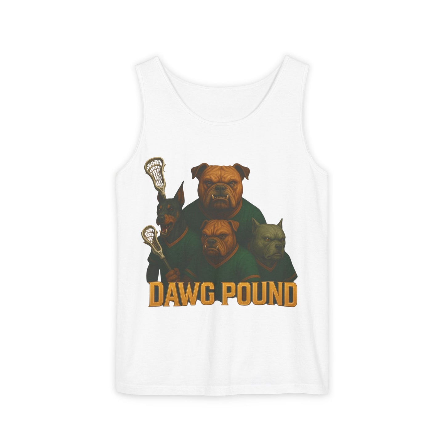 Dawg Pound Men's Tank Top, Graphic T-Shirt, Casual Summer Wear